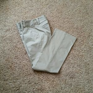 The Ltd Drew Fit. Khaki Work Pants.  6L